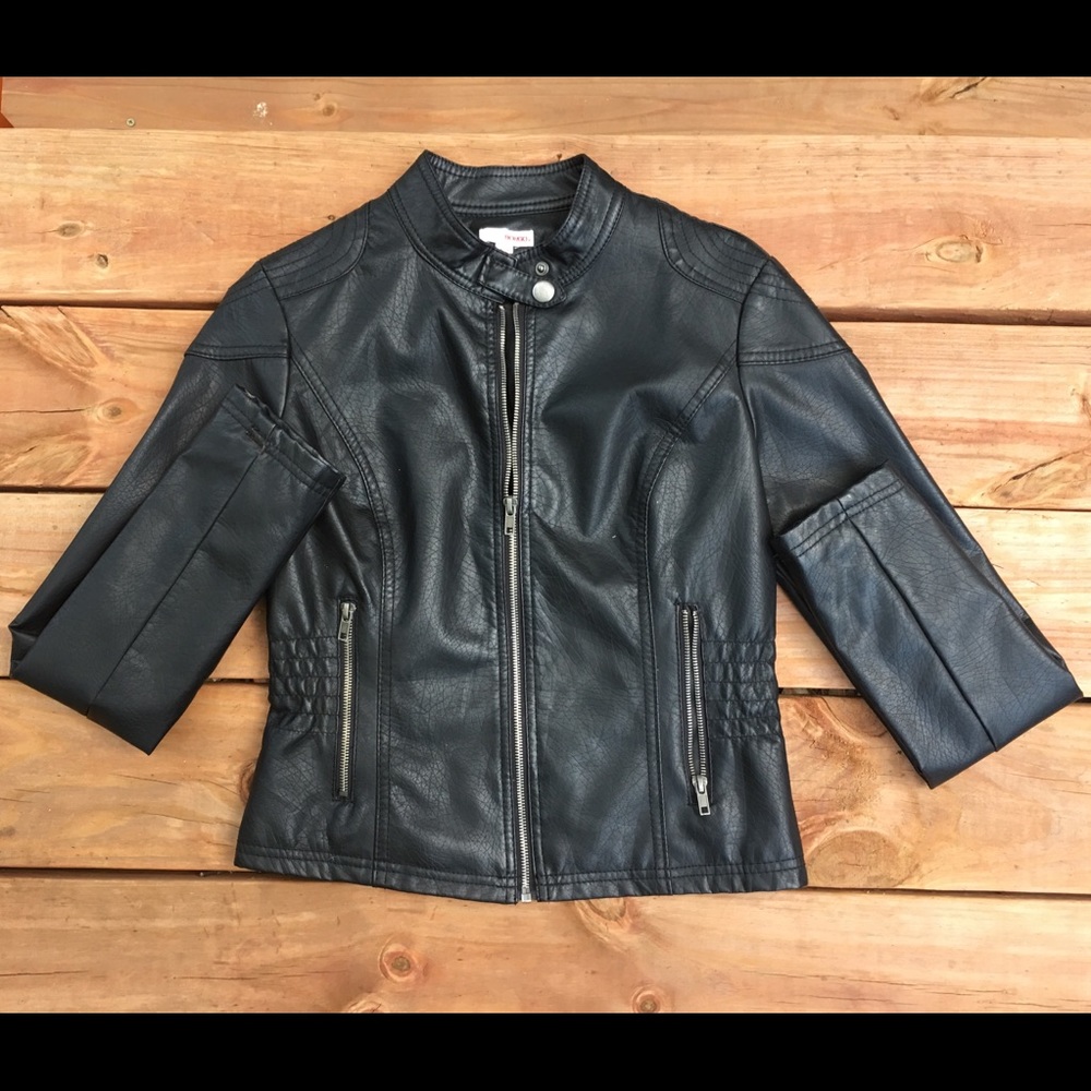 Women’s Bongo Faux Leather Jacket (Small)